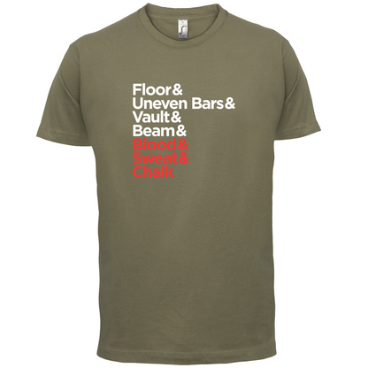 Blood Sweat And Chalk T Shirt
