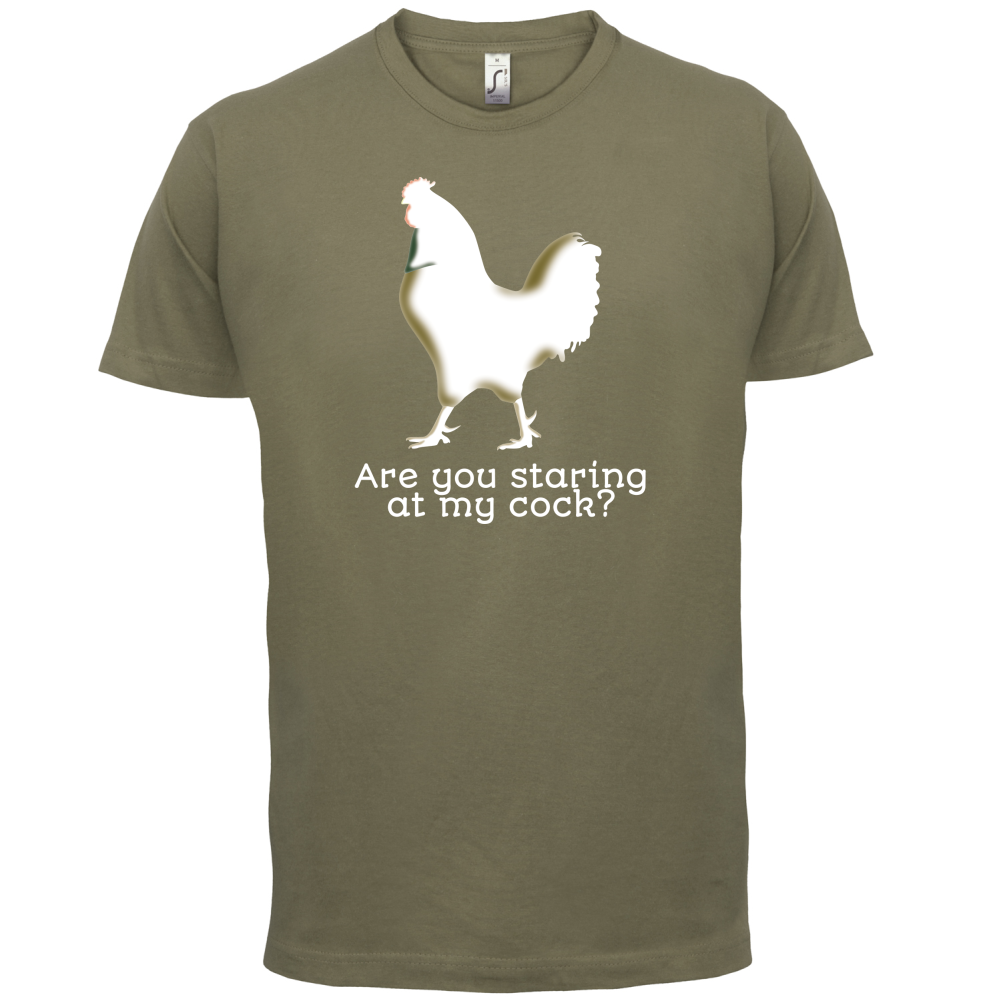 Staring At My Cock T Shirt
