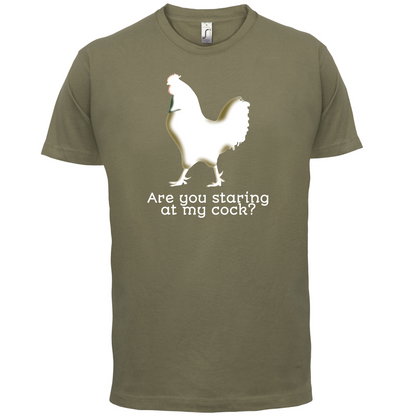 Staring At My Cock T Shirt