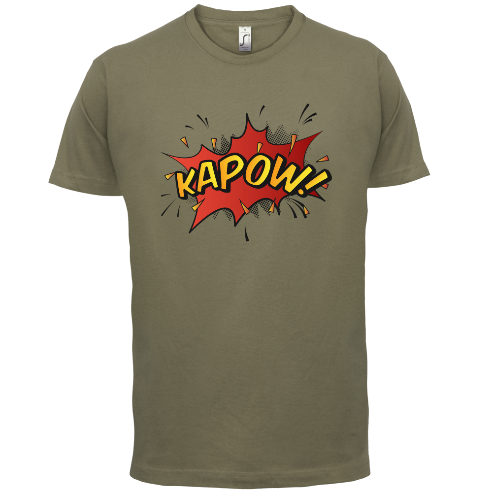 Kapow! Word Art T Shirt