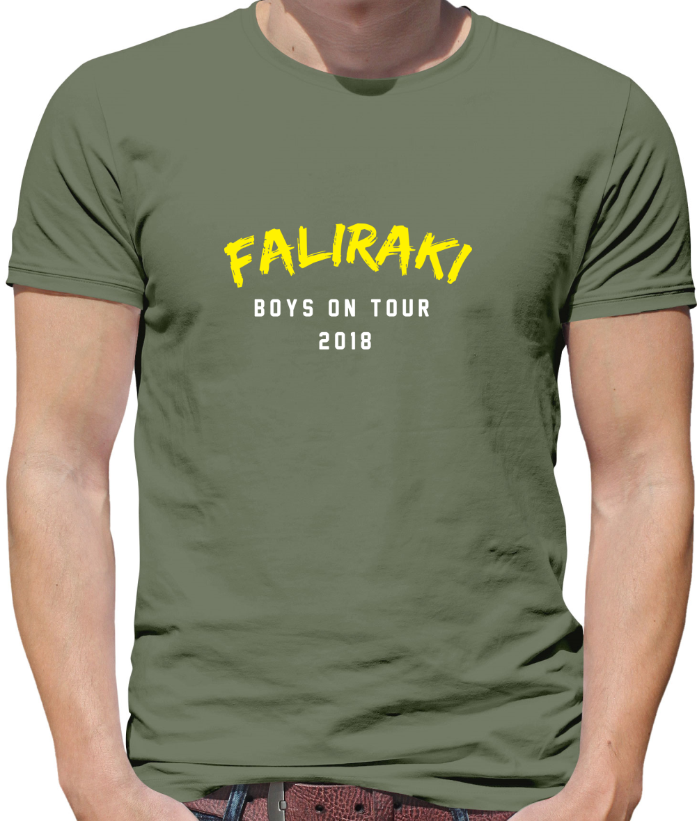 Boys On Tour Faliraki T Shirt