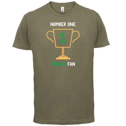 Number 1 Tennis Fan T Shirt