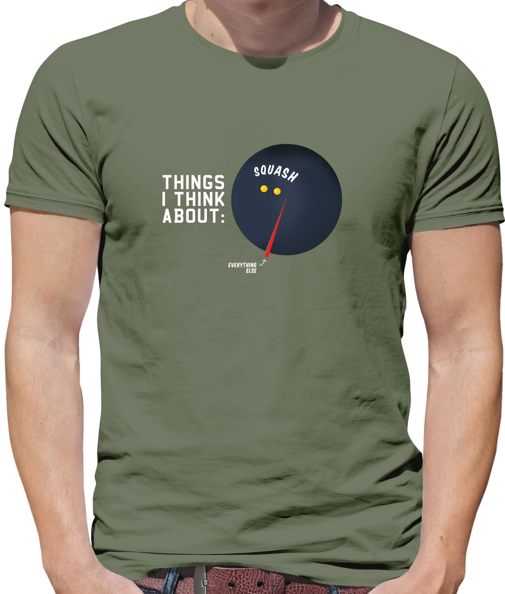 I Thiink About Squash T Shirt