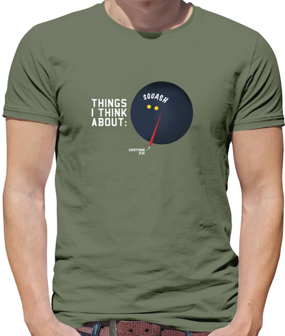 I Thiink About Squash T Shirt
