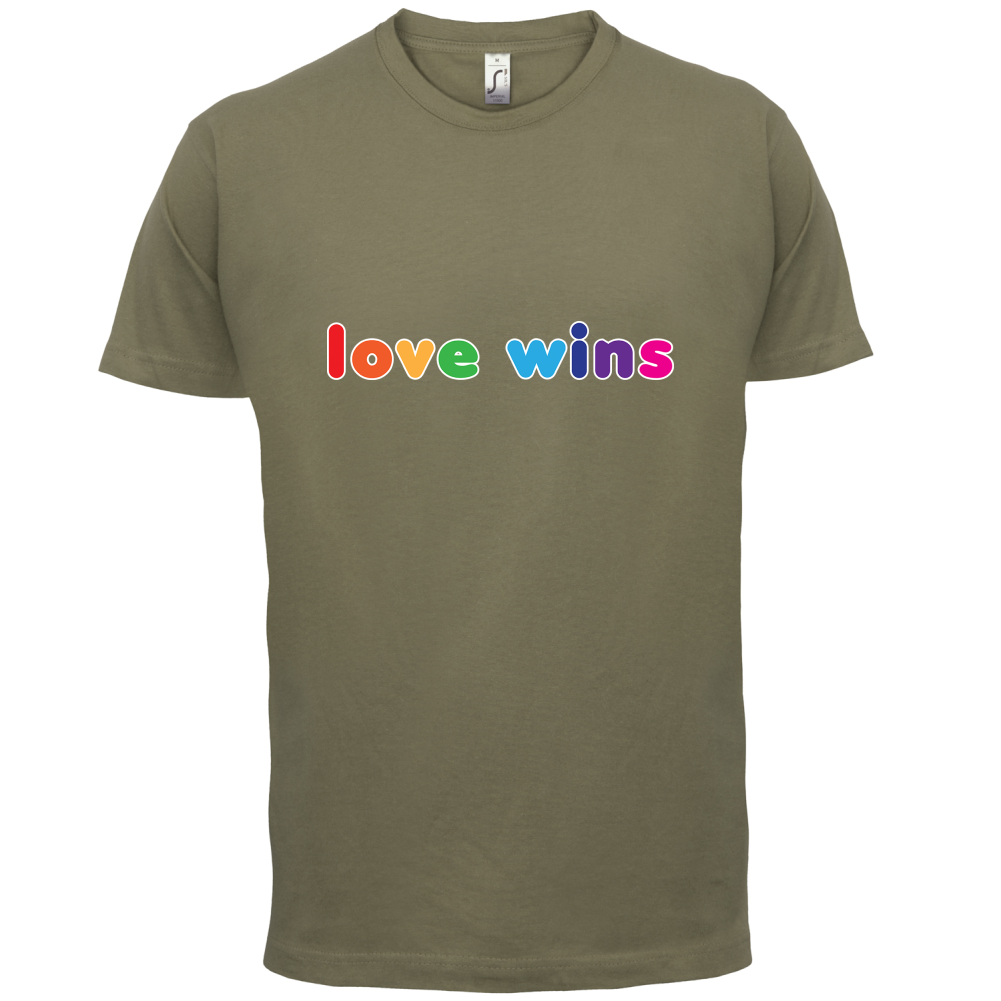 Love Wins T Shirt