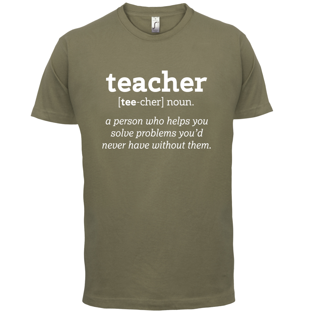 Definition Teacher T Shirt