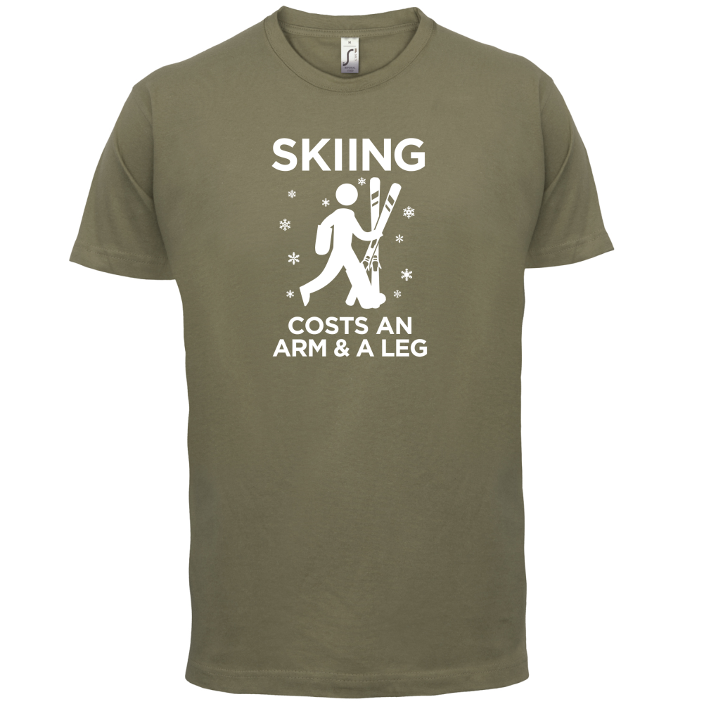 Skiing Costs Arm & A Leg T Shirt