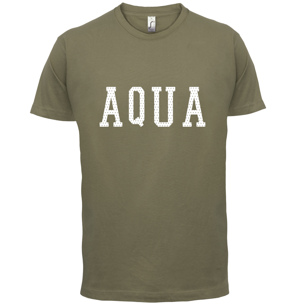 Justcie Aqua College Style T Shirt