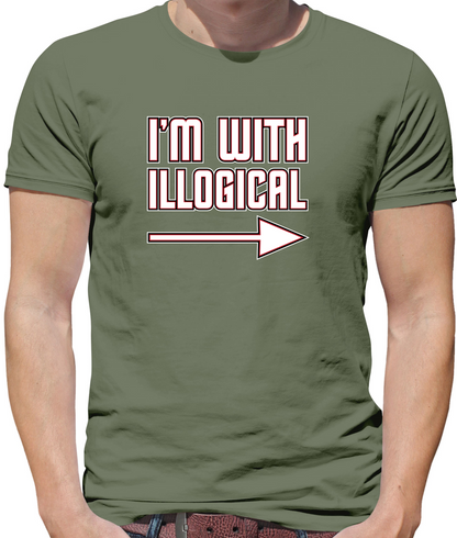 I'm With Illogical T Shirt