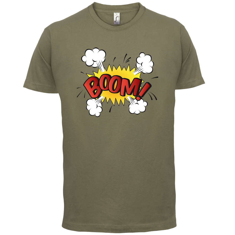 BOOM! Word Art T Shirt