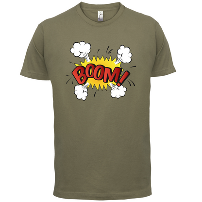 BOOM! Word Art T Shirt