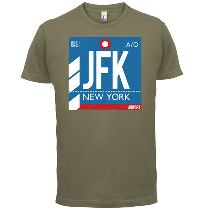 New York Airport T Shirt