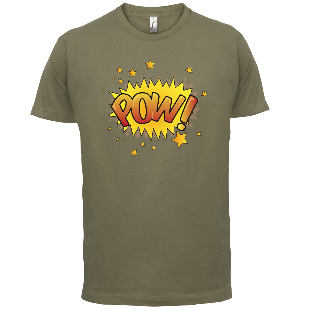 Pow! Word Art T Shirt