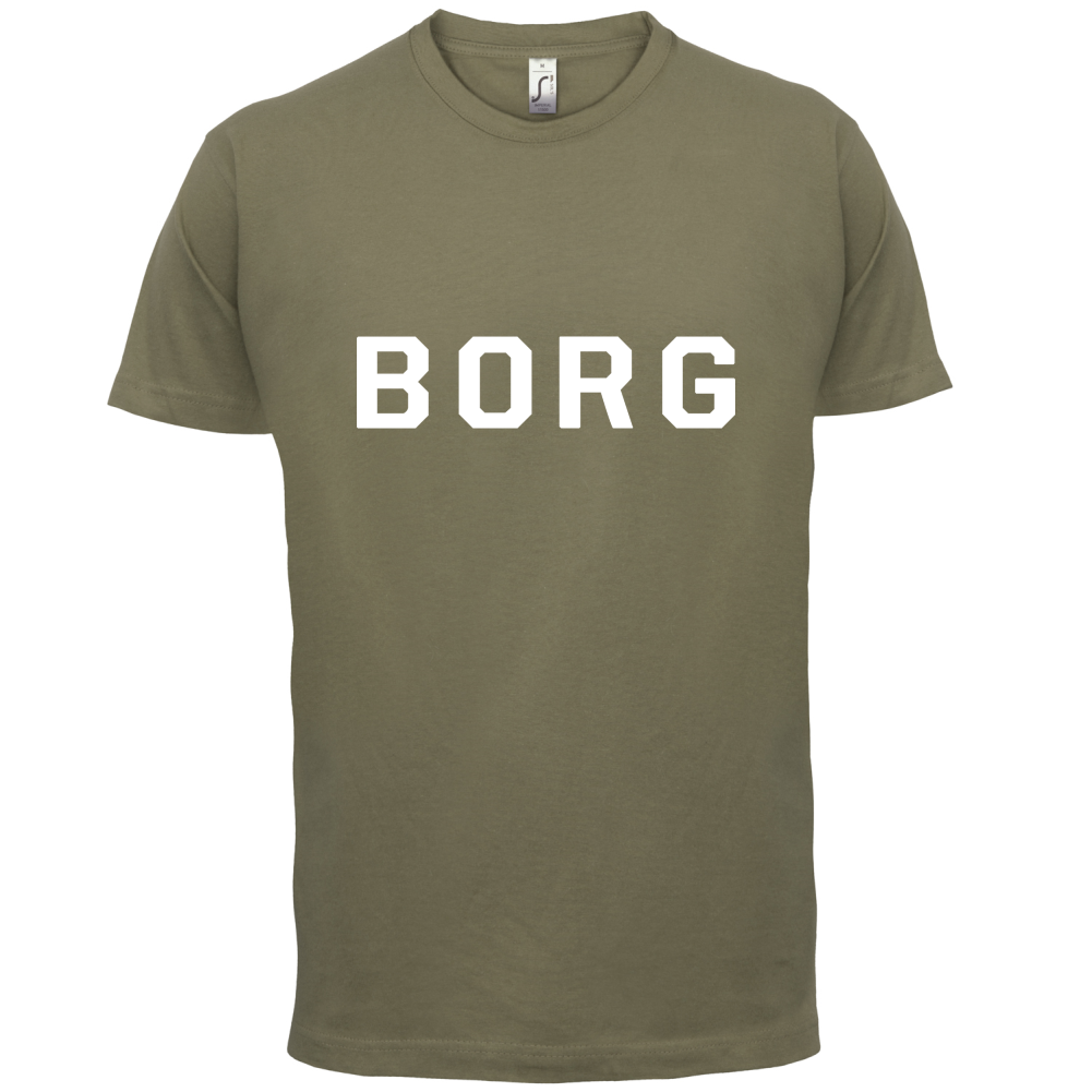 Justcie Borg College Style T Shirt