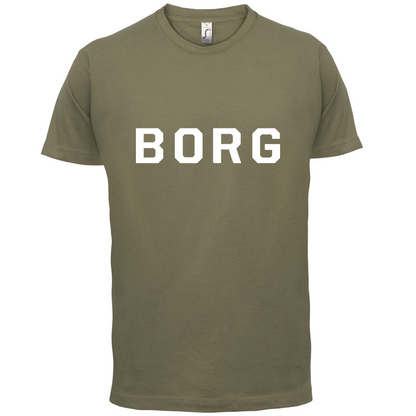 Justcie Borg College Style T Shirt
