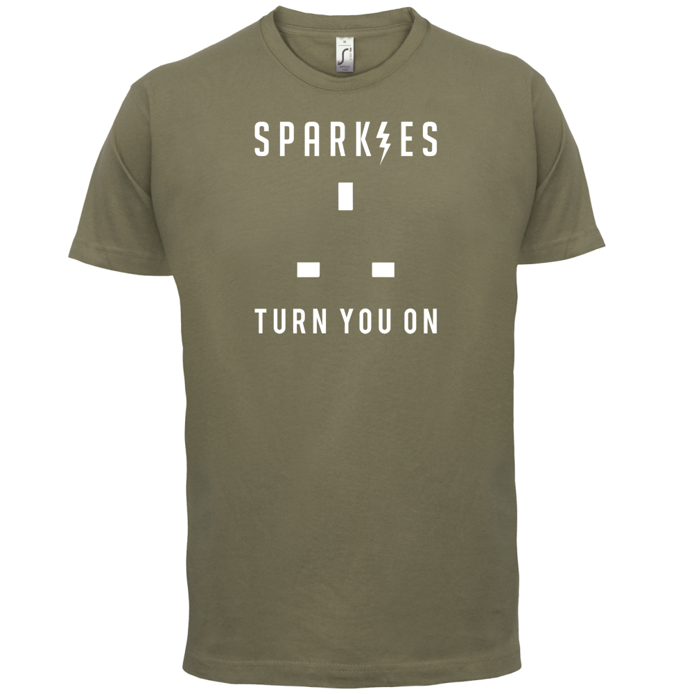 Sparkies Turn You On T Shirt