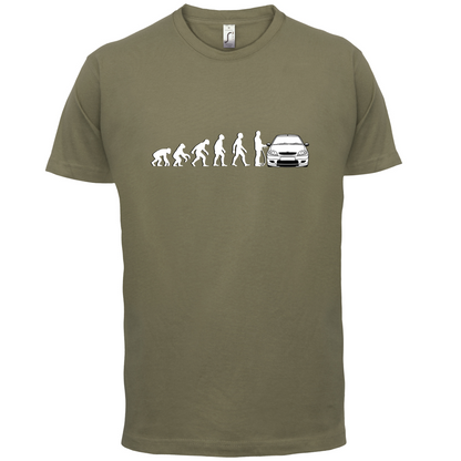 Evolution of Man Saxo Driver T Shirt