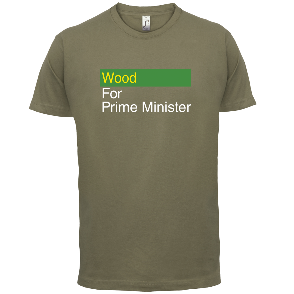 Wood for Prime Minister T Shirt