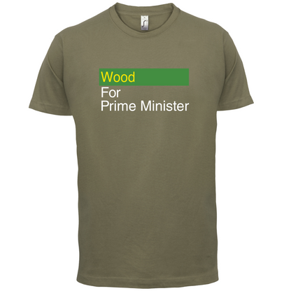Wood for Prime Minister T Shirt