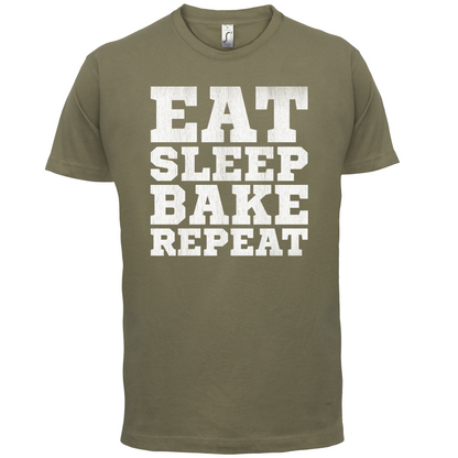 Eat Sleep Bake REPEAT T Shirt