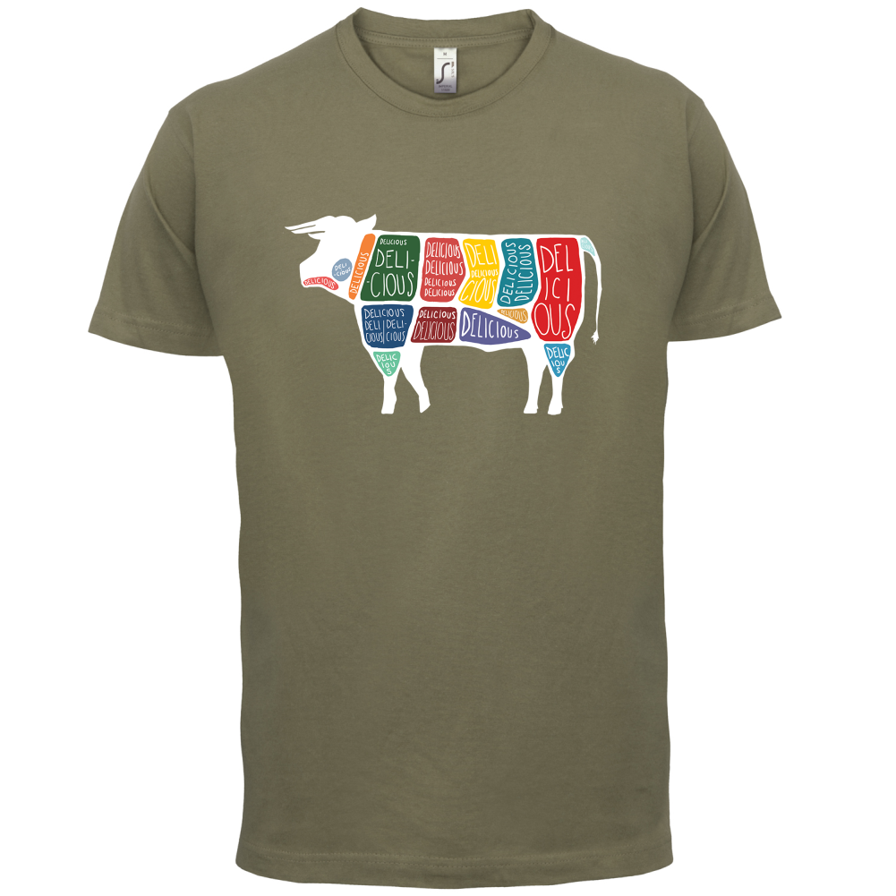 Delicious Cow T Shirt