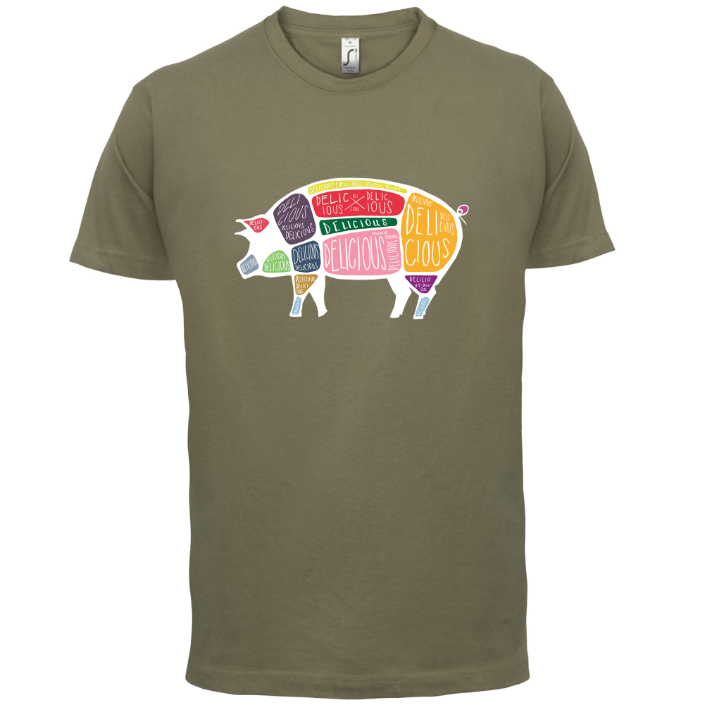 Delicious Pig T Shirt