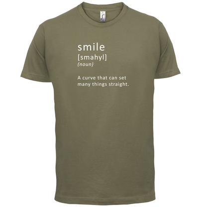 Funny Definition Smile T Shirt
