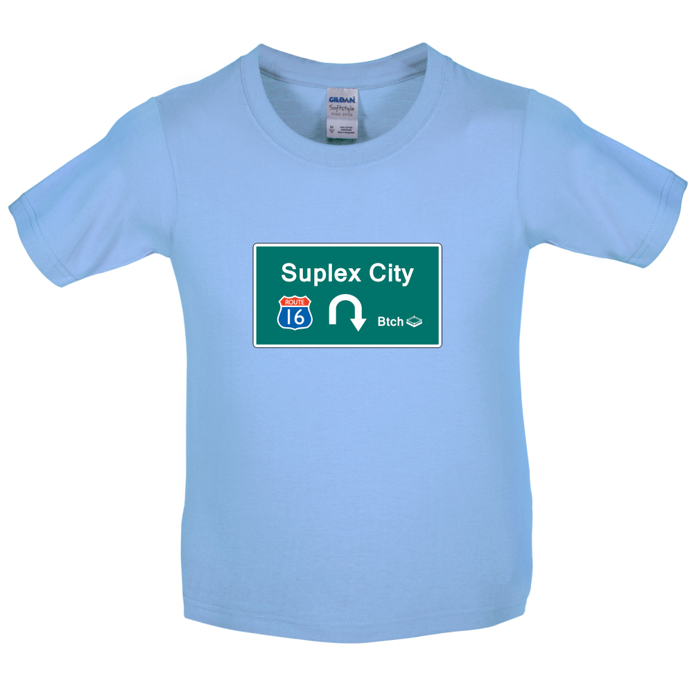 Suplex City Kids T Shirt