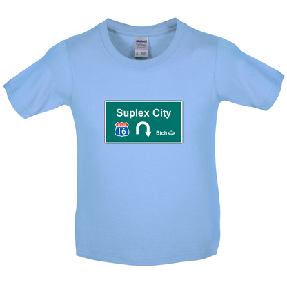Suplex City Kids T Shirt