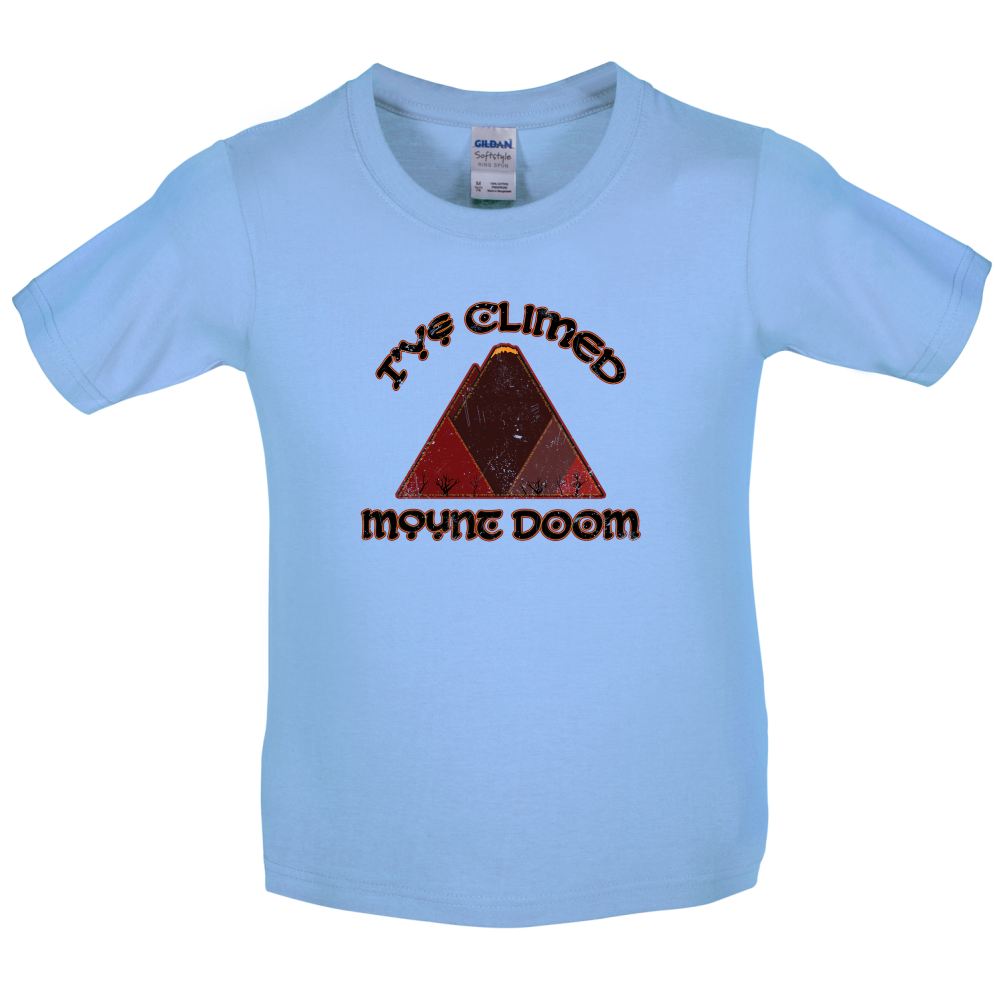 I've Climbed Mount Doom Kids T Shirt