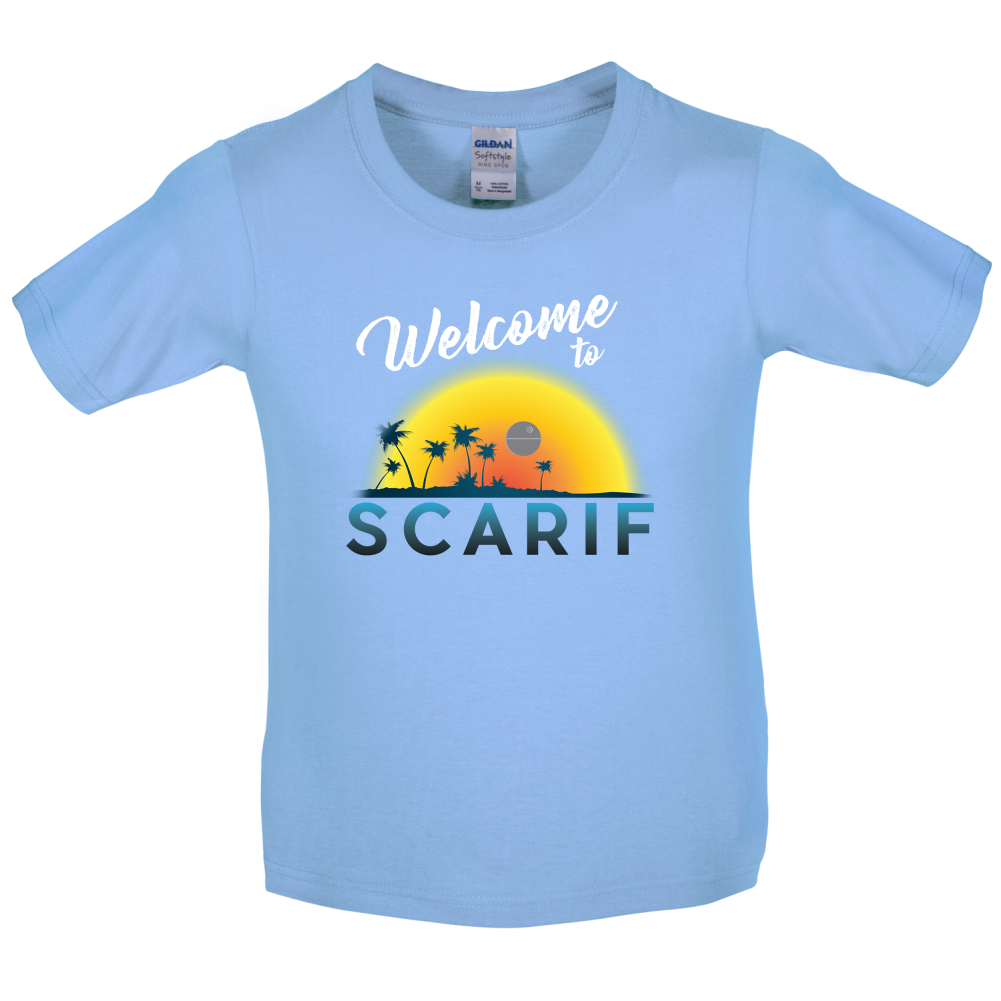 Welcome To Scarif Kids T Shirt