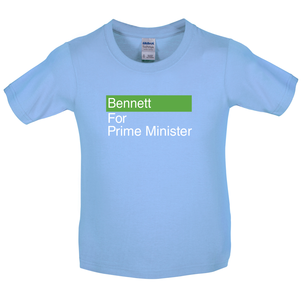 Bennett for Prime Minister Kids T Shirt