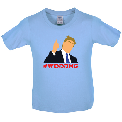 Donald Winning Kids T Shirt