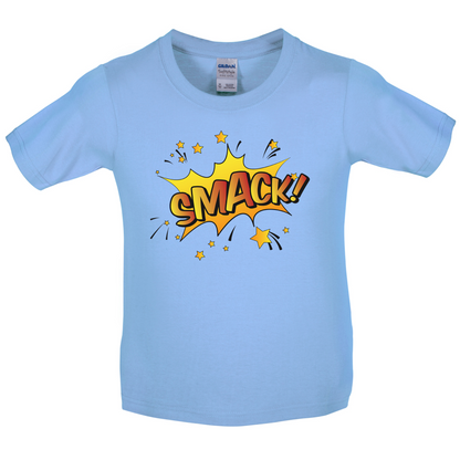 Smack! Word Art Kids T Shirt