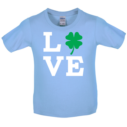 Clover Love Kids T Shirt