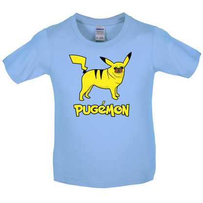 Pugemon Kids T Shirt