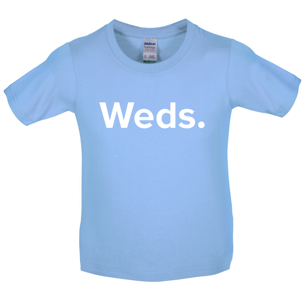 Weekday - Weds Kids T Shirt