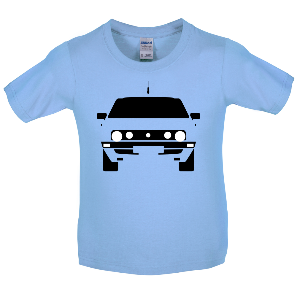 Golf MK2 - Front Kids T Shirt