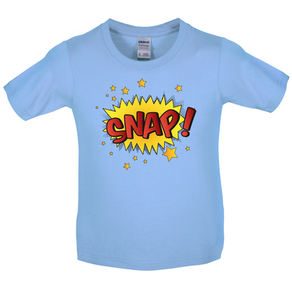 Snap! Word Art Kids T Shirt