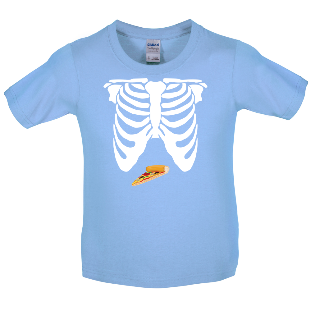 Pizza Tummy Kids T Shirt