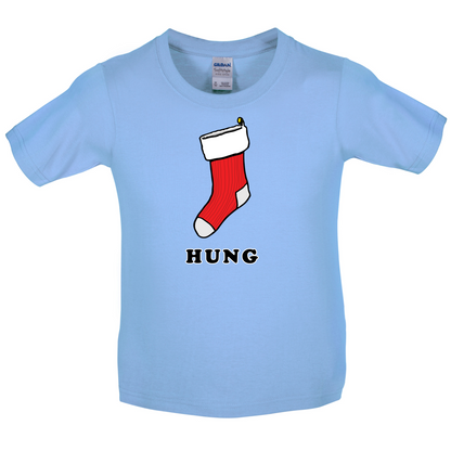 Hung Stocking Kids T Shirt