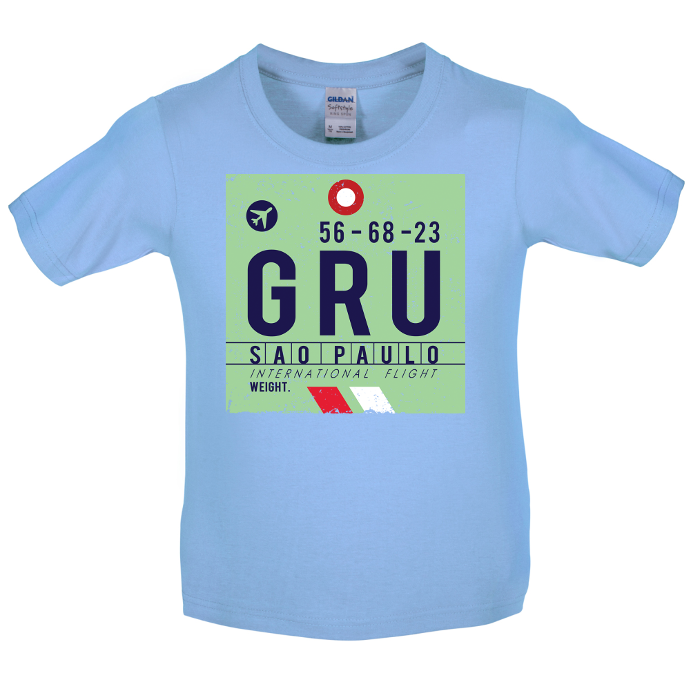 Sao Paulo Airport Kids T Shirt