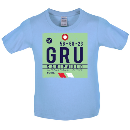 Sao Paulo Airport Kids T Shirt