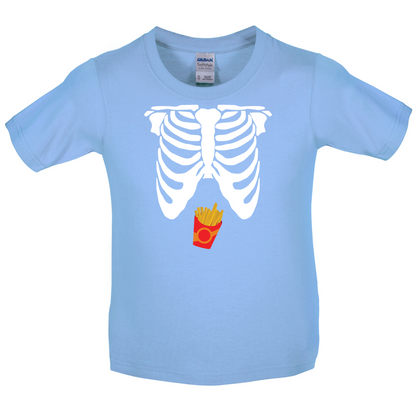 Fries Tummy Kids T Shirt