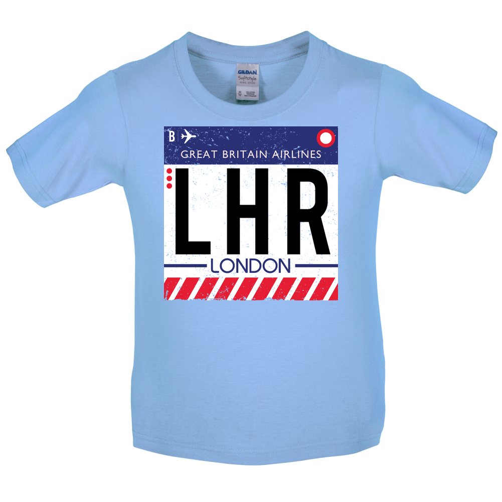 London Airport Kids T Shirt