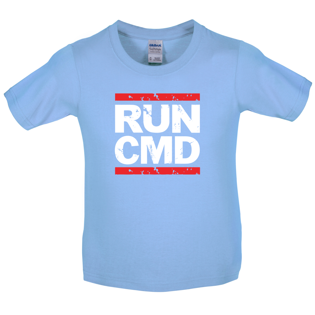 Run CMD Kids T Shirt