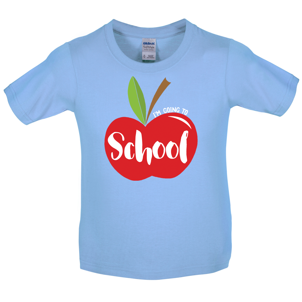 I'm Going To School Kids T Shirt