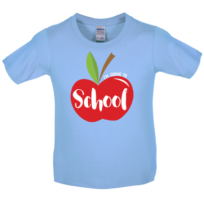 I'm Going To School Kids T Shirt