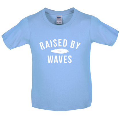 Raised By Waves Kids T Shirt