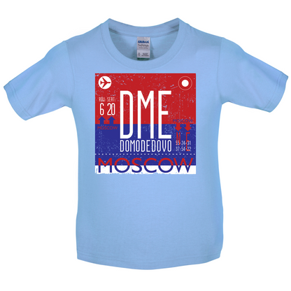 Moscow Airport Kids T Shirt